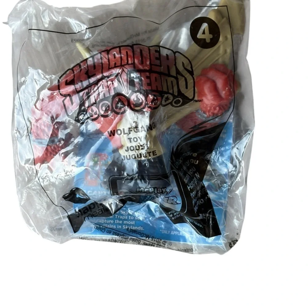 McDonalds Happy Meal Skylanders Trap Team Wolfgang NEW 2015